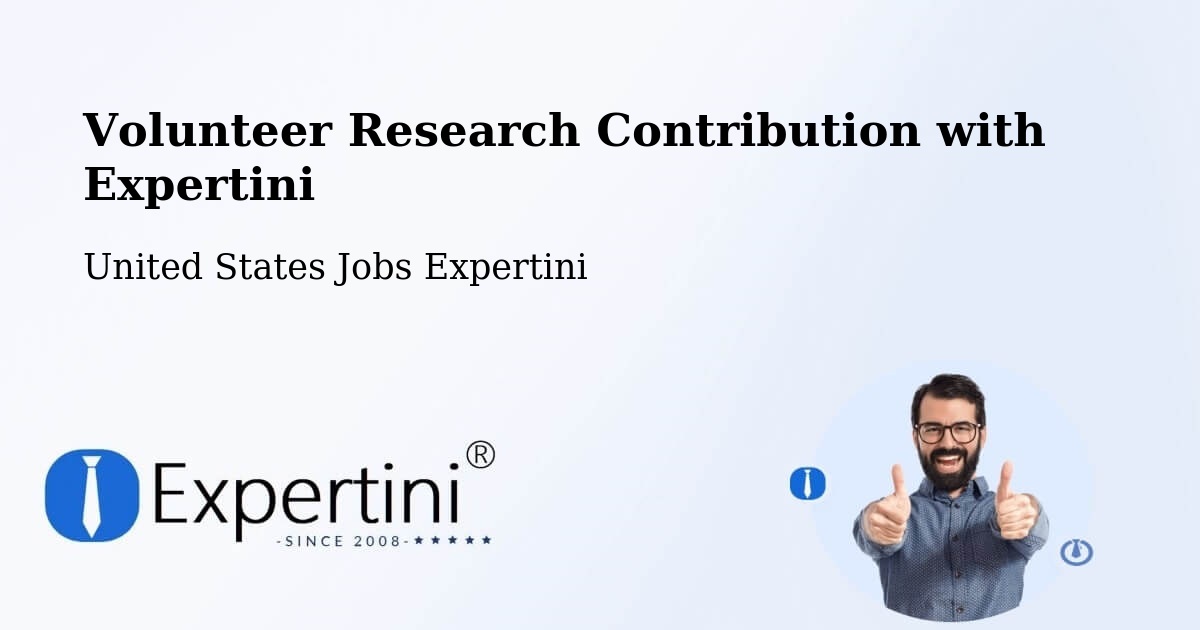 Volunteer Research Contribution Program – Ledyard - United States Jobs Expertini