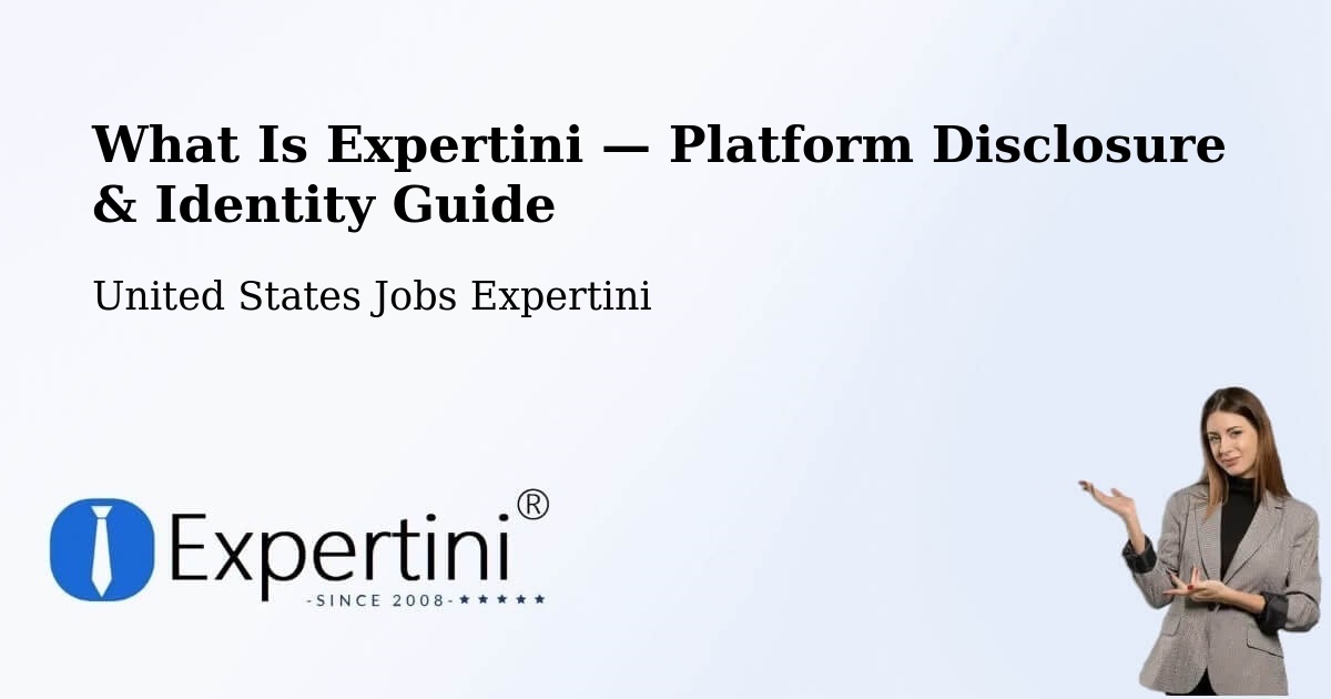 What Is Expertini — Platform Disclosure & Identity Guide – Ledyard